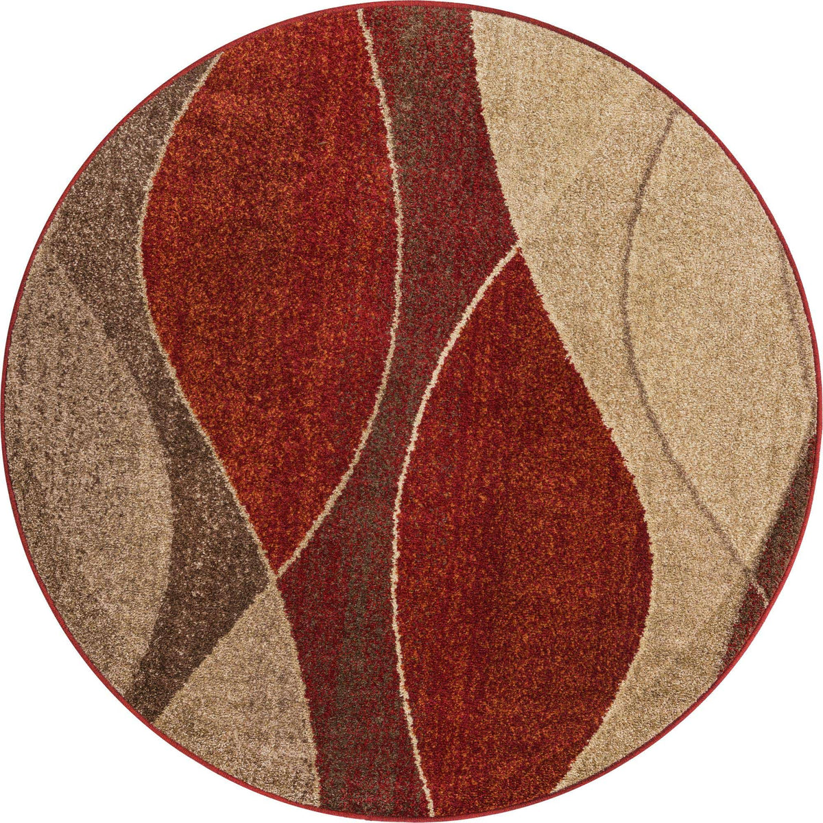 Rund Teppich Harvest in Mehrfarbig von Hadorn™ - Lifestyle Image