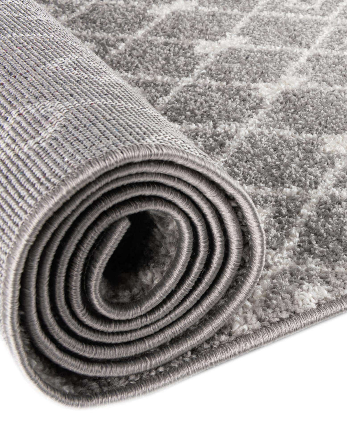 Läufer Teppich Moroccan Trellis in Grau von Hadorn™ - Lifestyle Image