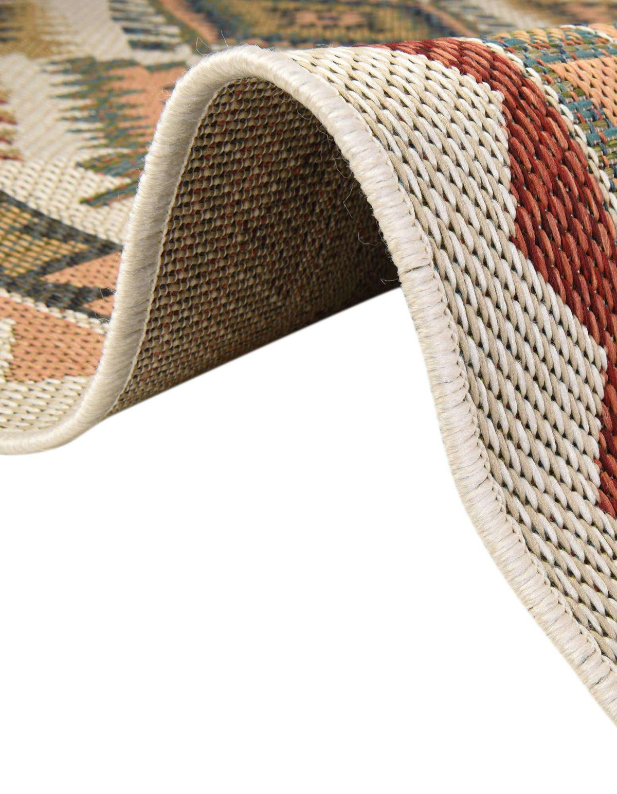 Läufer Outdoor Teppich Baja Outdoor in Elfenbein von Hadorn™ - Lifestyle Image