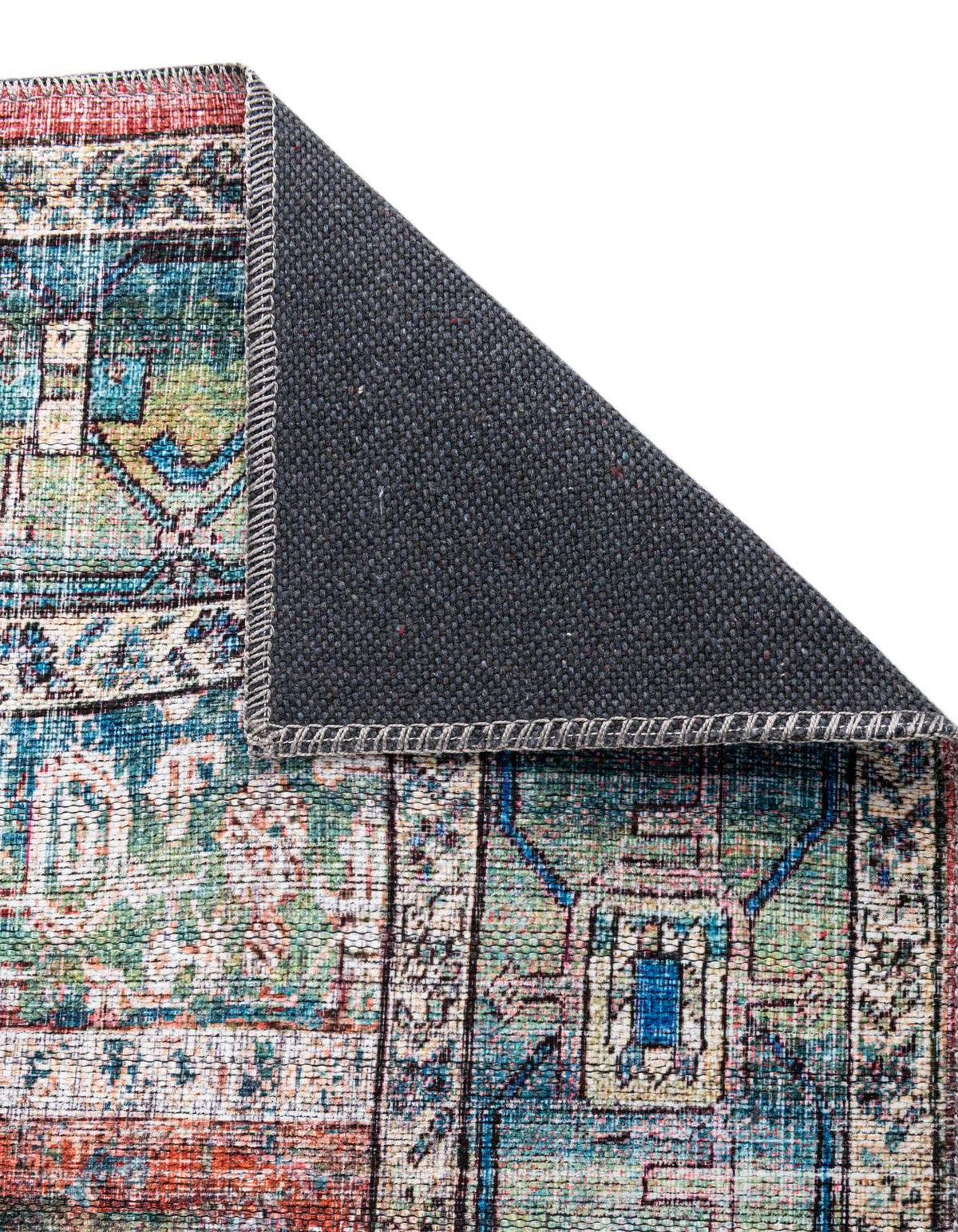 Quadratisch Teppich Maahru in Mehrfarbig von Hadorn™ - Lifestyle Image