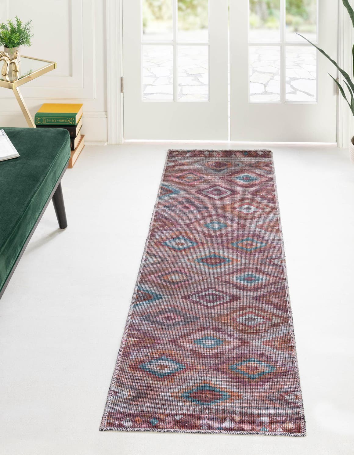 Läufer Teppich Sisu in Terrakotta von Hadorn™ - Lifestyle Image