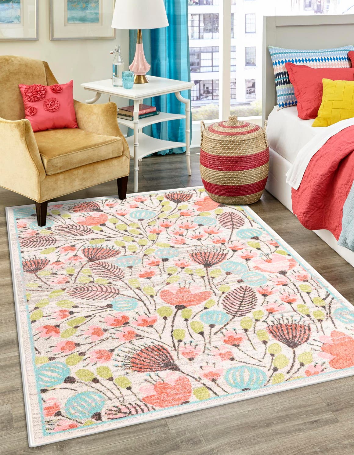 Rechteck Teppich Whimsy Kids in Elfenbein von Hadorn™ - Lifestyle Image