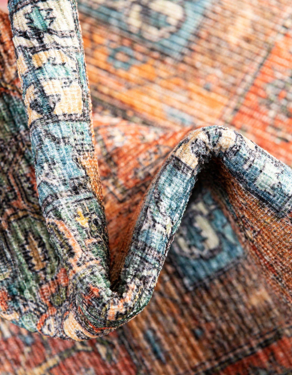 Läufer Teppich Timeless in Rostrot von Hadorn™ - Lifestyle Image