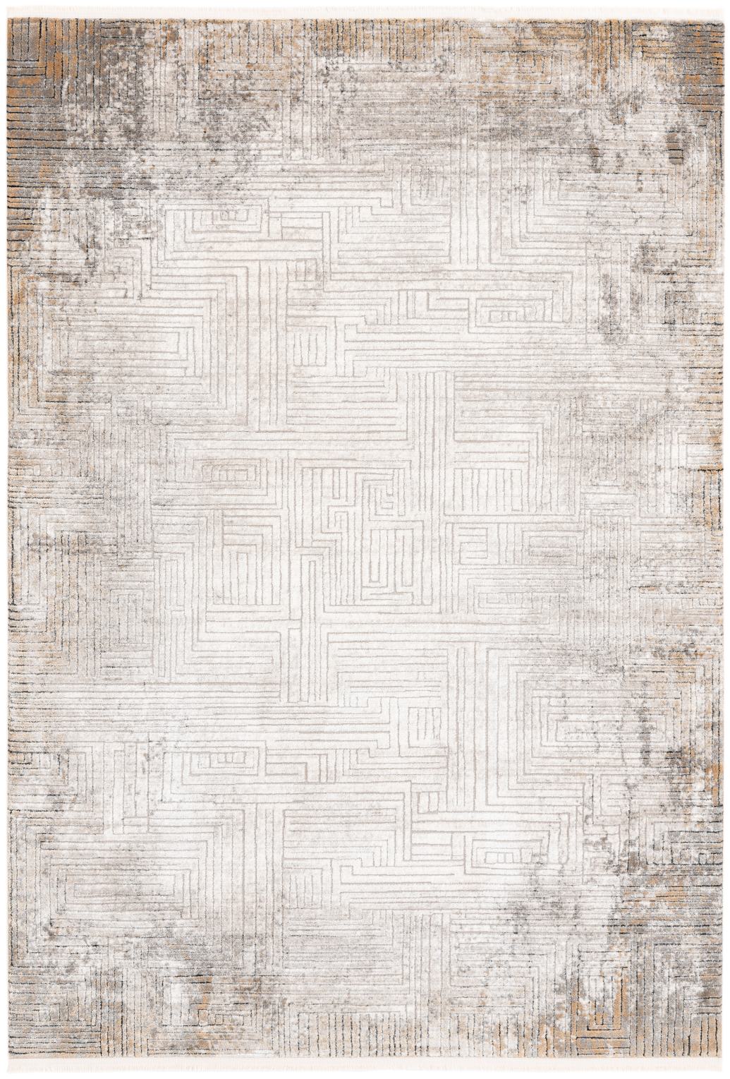 Rechteck Luxus Teppich Belp in Creme von Hadorn™ - Lifestyle Image