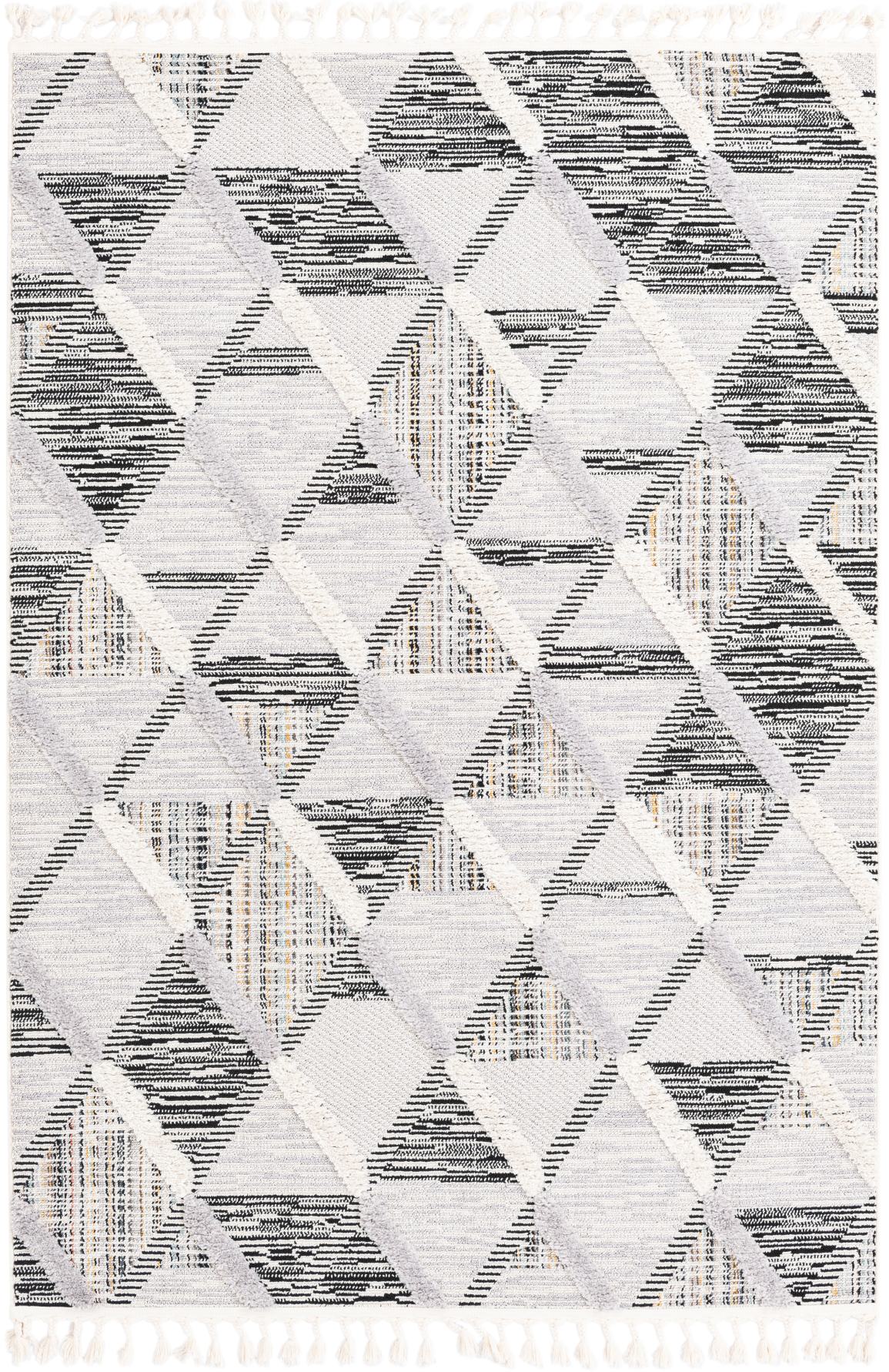 Rechteck Luxus Teppich Bellinzona in Grau von Hadorn™ - Lifestyle Image
