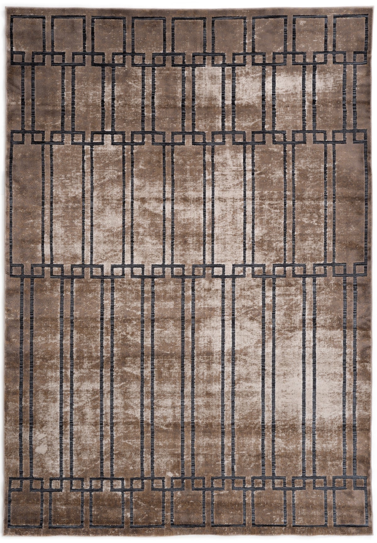 Rechteck Teppich Hadorn Limited Edition in Braun von Hadorn™ - Lifestyle Image