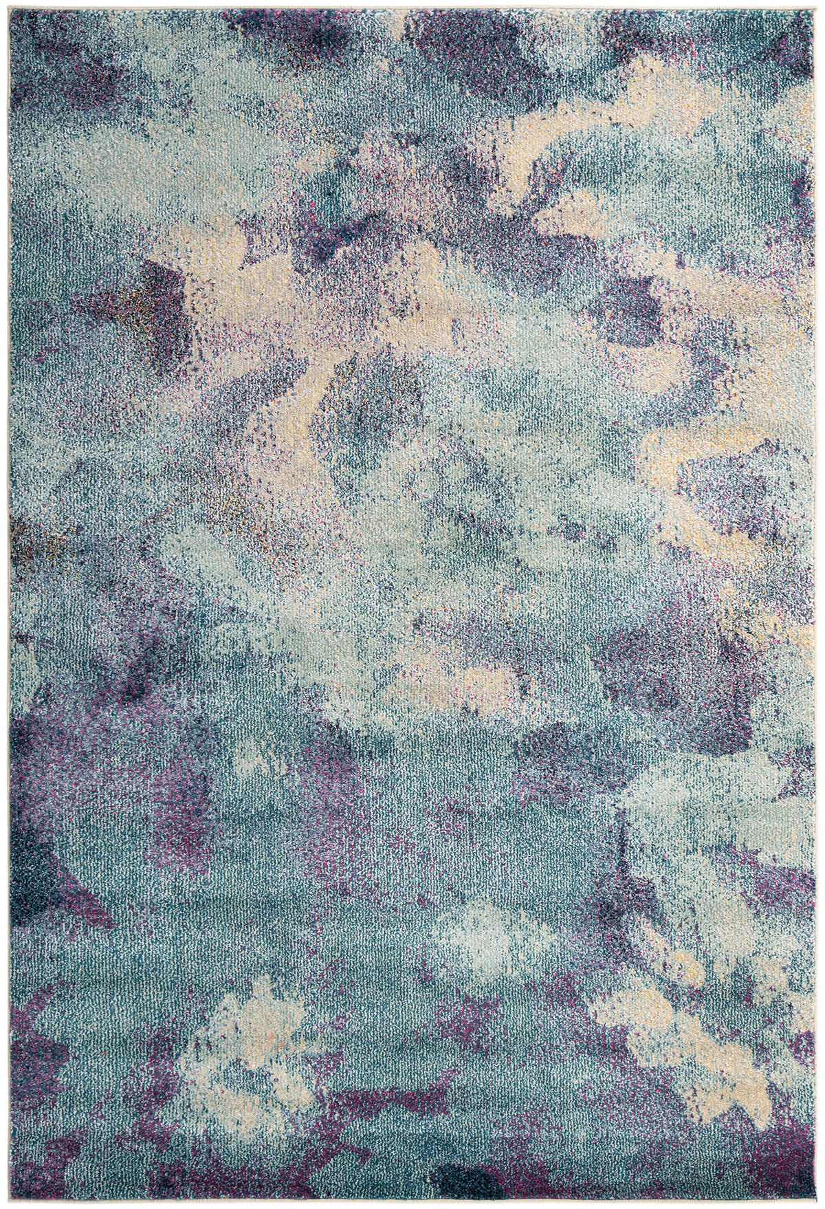 Rechteck Teppich Hadorn Limited Edition in Blau von Hadorn™ - Lifestyle Image