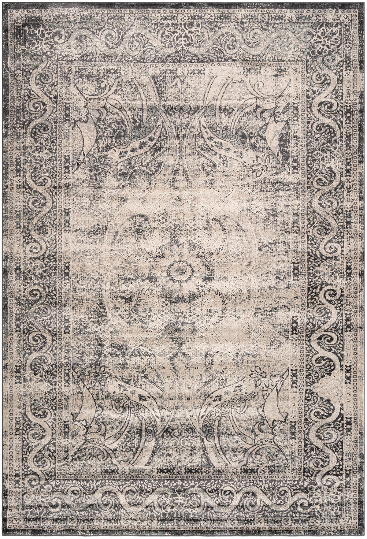 Rechteck Teppich Hadorn Limited Edition in Grau von Hadorn™ - Lifestyle Image