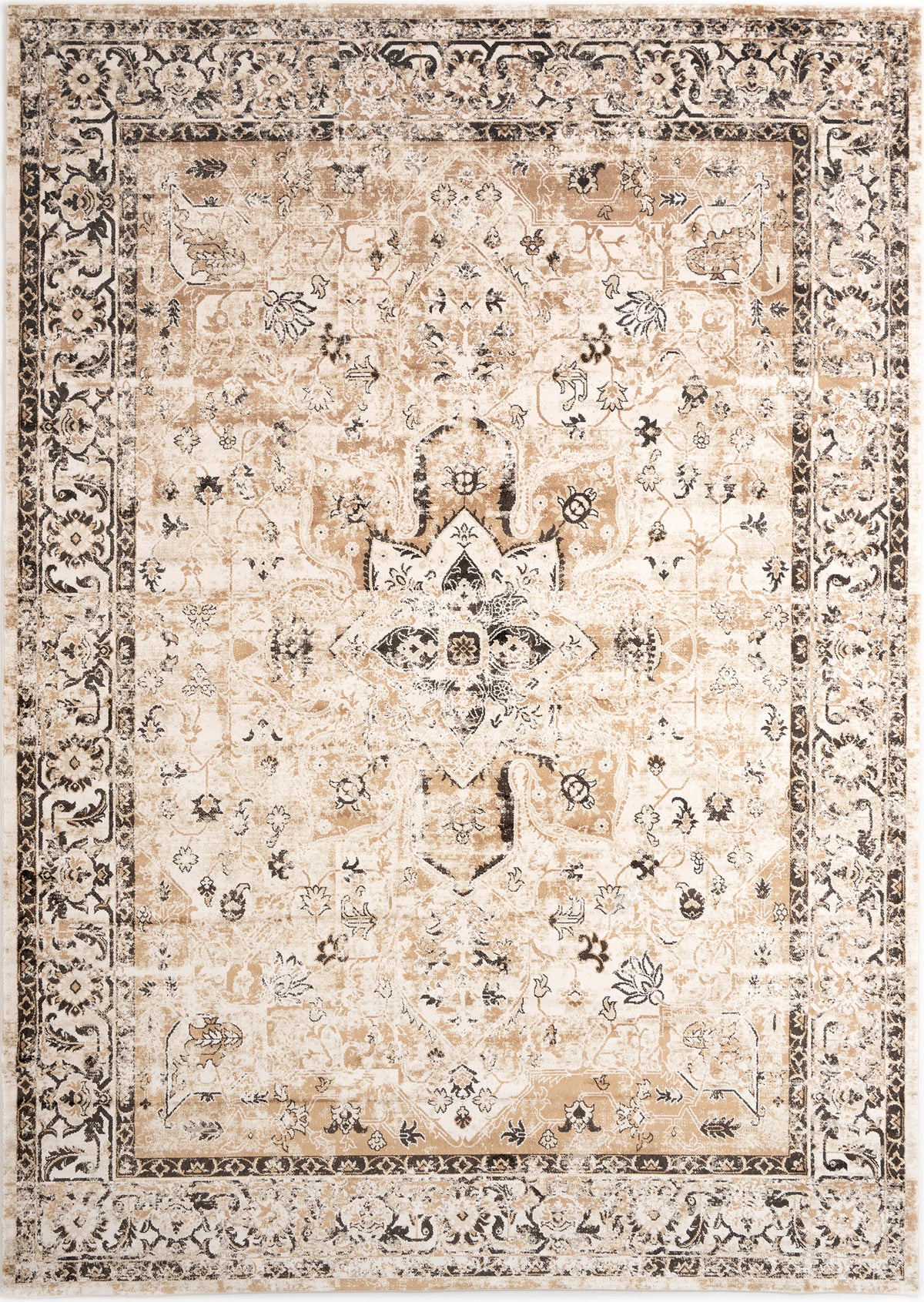 Rechteck Teppich Hadorn Limited Edition in Creme von Hadorn™ - Lifestyle Image