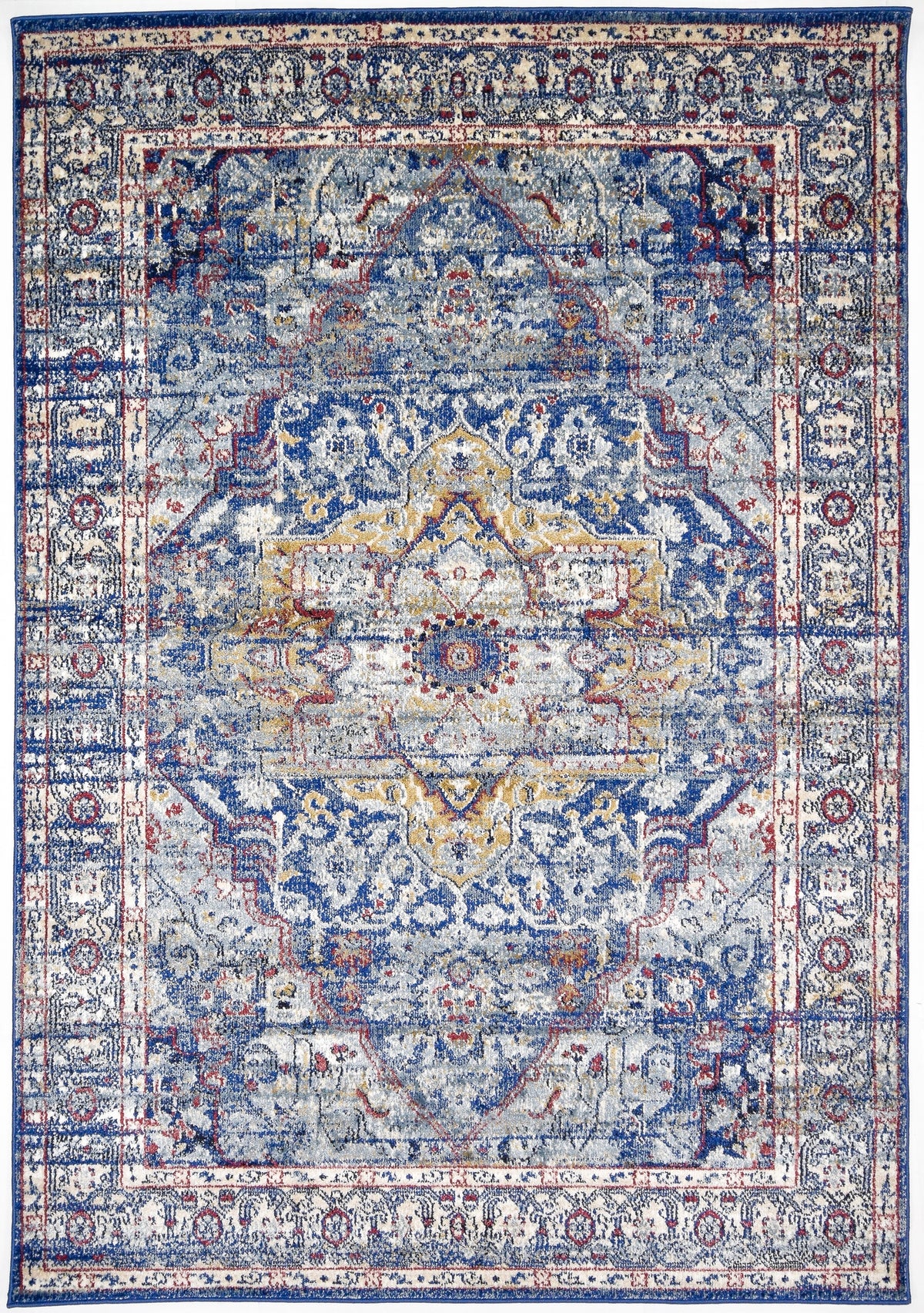 Rechteck Teppich Hadorn Limited Edition in Weiss von Hadorn™ - Lifestyle Image
