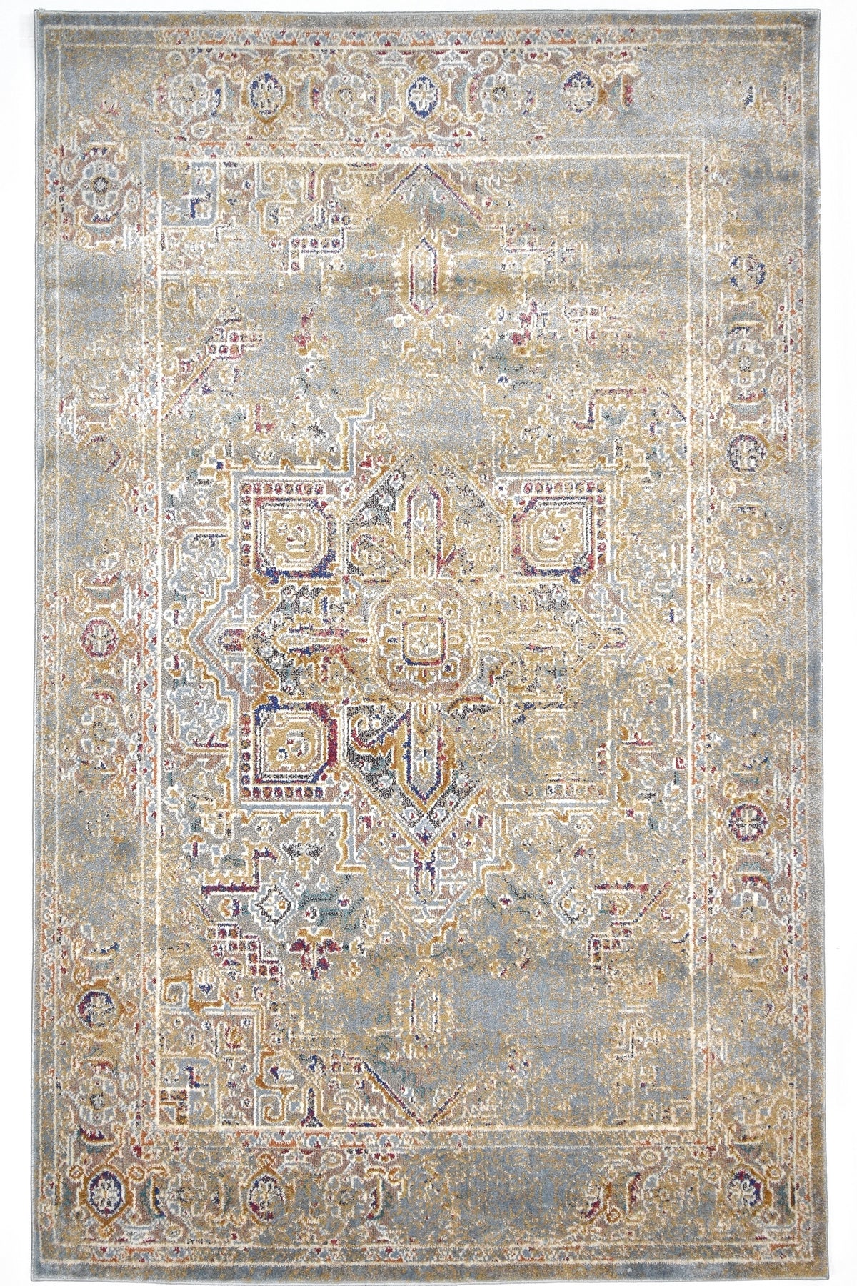 Rechteck Teppich Hadorn Limited Edition in Dunkelblau von Hadorn™ - Lifestyle Image
