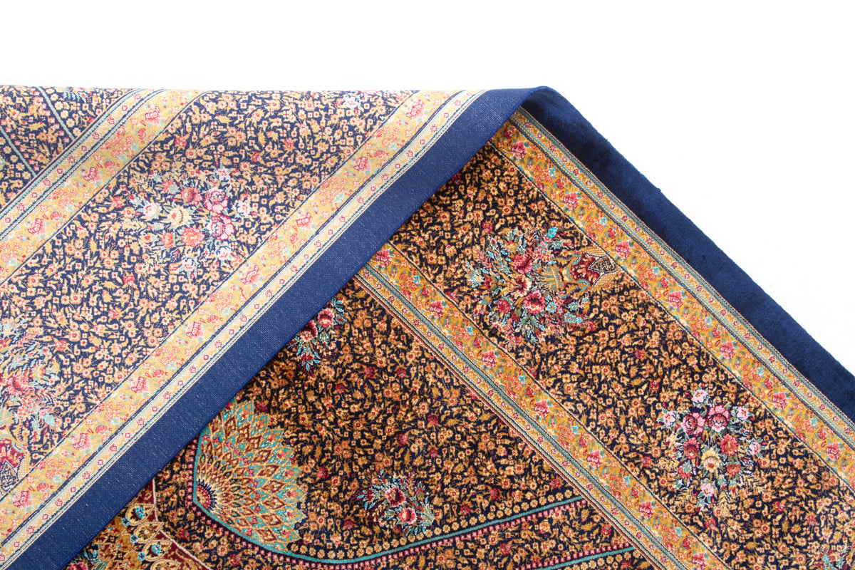 Rechteck Teppich Ghom Design in Braun von Hadorn™ - Lifestyle Image