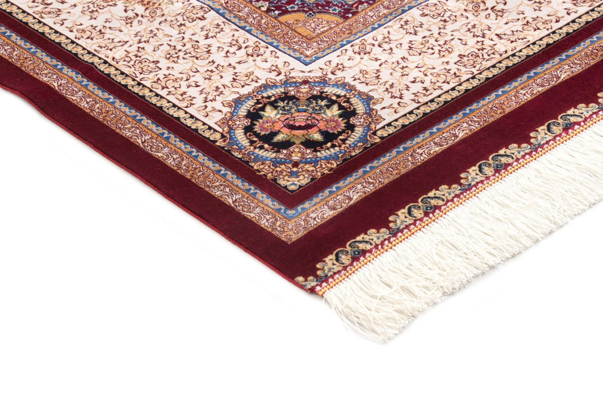 Rechteck Teppich Ghom Design in Rot von Hadorn™ - Lifestyle Image