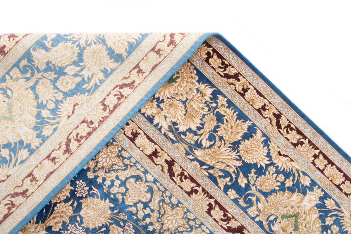 Rechteck Teppich Ghom Design in Burgund von Hadorn™ - Lifestyle Image