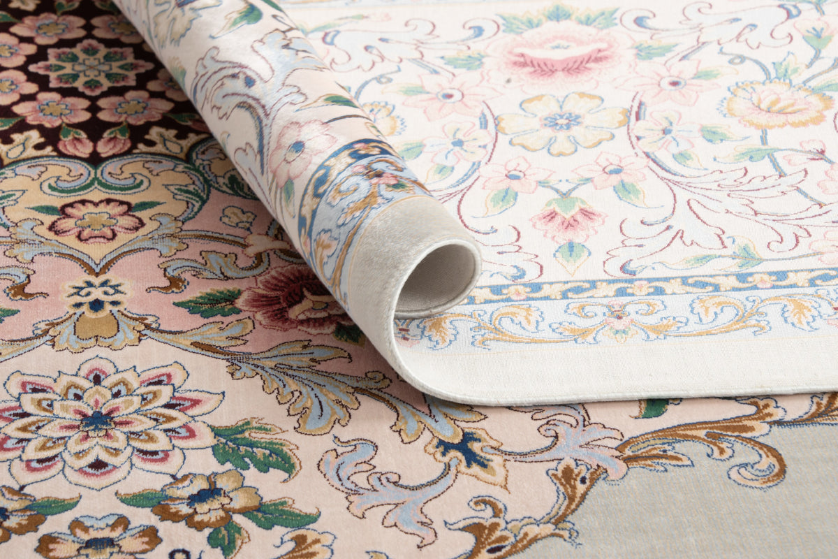 Rechteck Teppich Ghom Design in Grau von Hadorn™ - Lifestyle Image